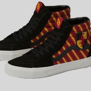 Vans X Harry Potter SK8 Hi Gryffindor Multi VN0A4BV6XK8 Woman's 9.5 Men's 8